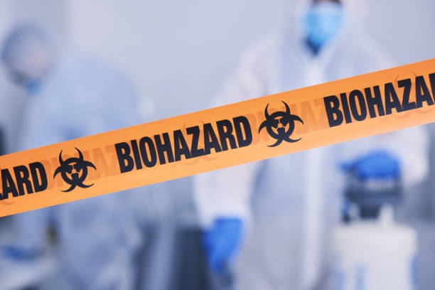 Professional Biohazard technician working in Parker, SC